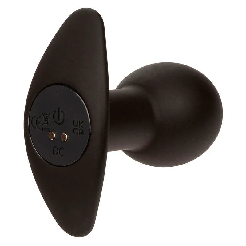 CALEXOTICS - ROCK BOTTOM PLUG ANAL 10 VIBRACIONES SILICONA NEGRO - Nuvica
