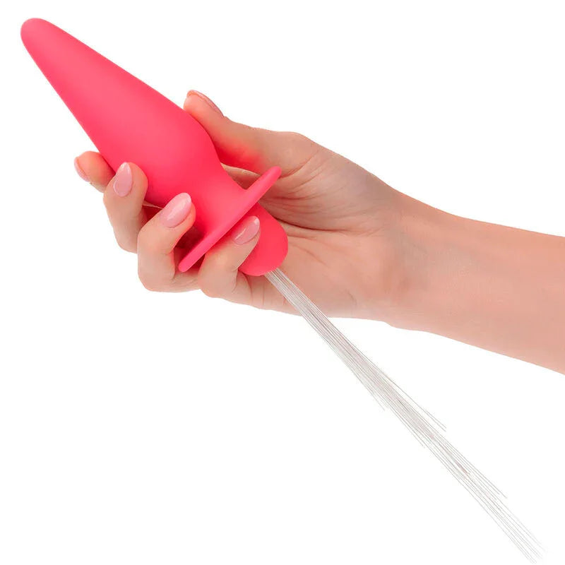 CALEXOTICS - SOUTHERN LIGHTS LIGHT UP PLUG ANAL CON LUCES 10 VIBRACIONES SILICONA ROSA - Nuvica