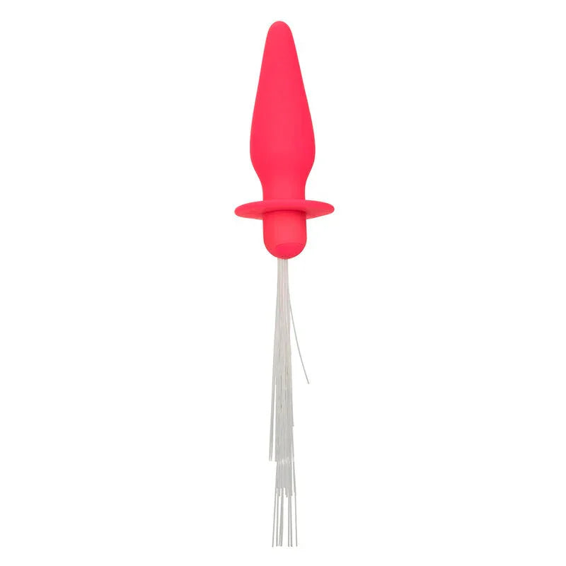 CALEXOTICS - SOUTHERN LIGHTS LIGHT UP PLUG ANAL CON LUCES 10 VIBRACIONES SILICONA ROSA - Nuvica