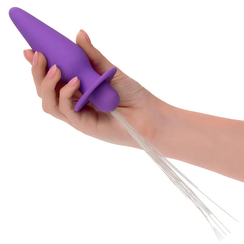 CALEXOTICS - SOUTHERN LIGHTS LIGHT UP PLUG ANAL CON LUCES 10 VIBRACIONES SILICONA VIOLETA - Nuvica