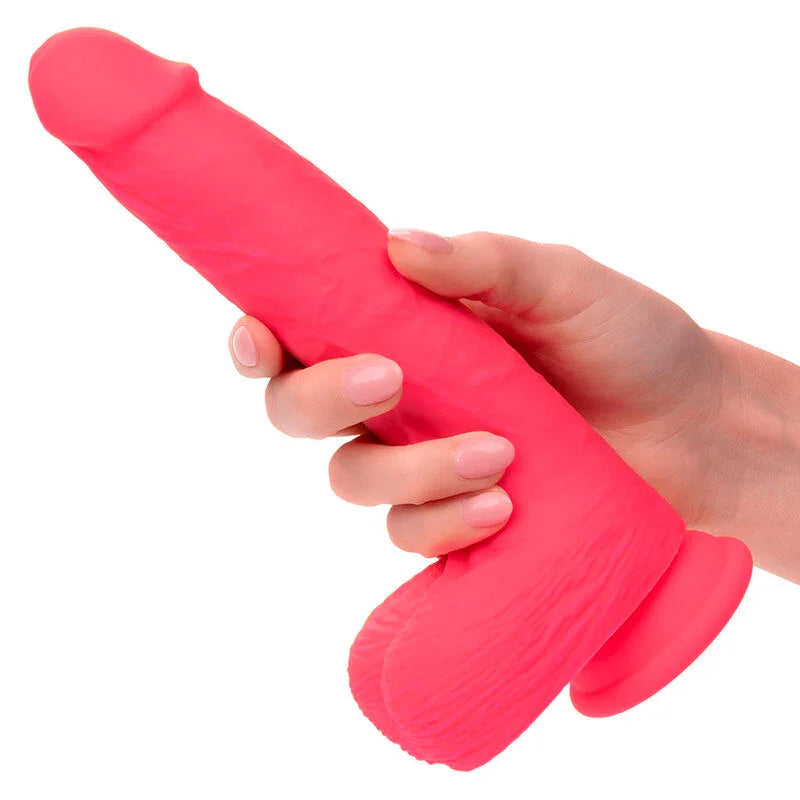 CALEXOTICS - STUDS VIBRADOR REALÍSTICO 10 VIBRACIONES Y ROSA - Nuvica