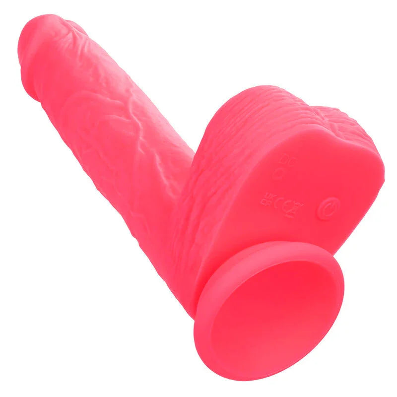 CALEXOTICS - STUDS VIBRADOR REALÍSTICO 10 VIBRACIONES Y ROSA - Nuvica