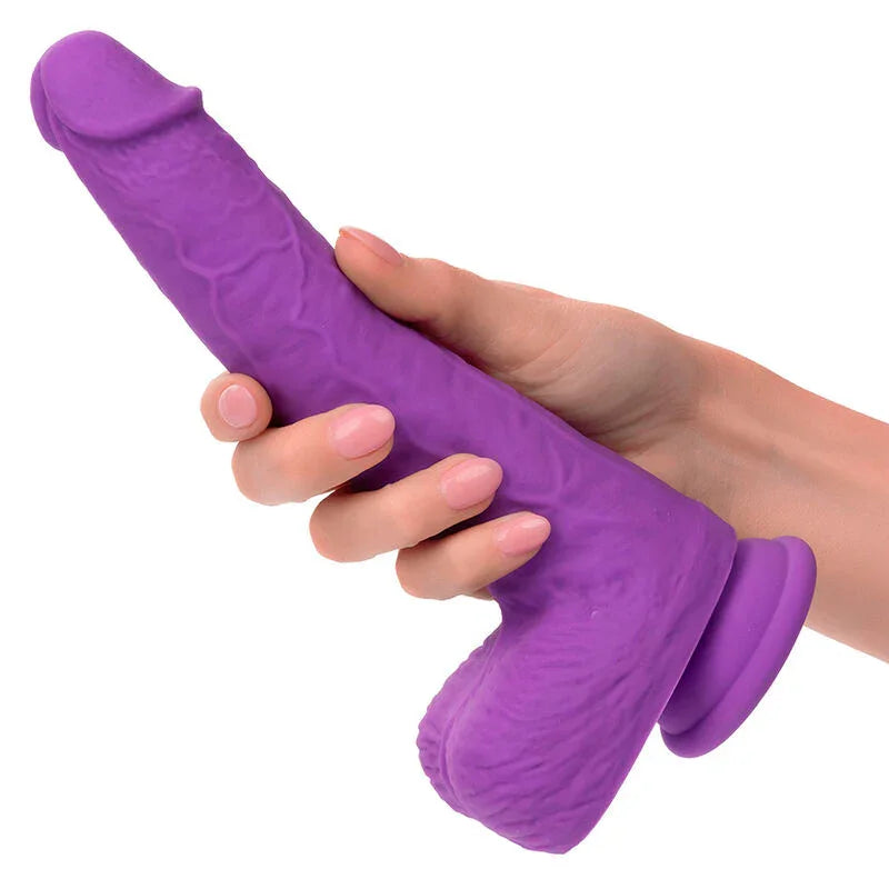CALEXOTICS - STUDS VIBRADOR RECARGABLE Y GIRATORIO 10 VIBRACIONES VIOLETA - Nuvica
