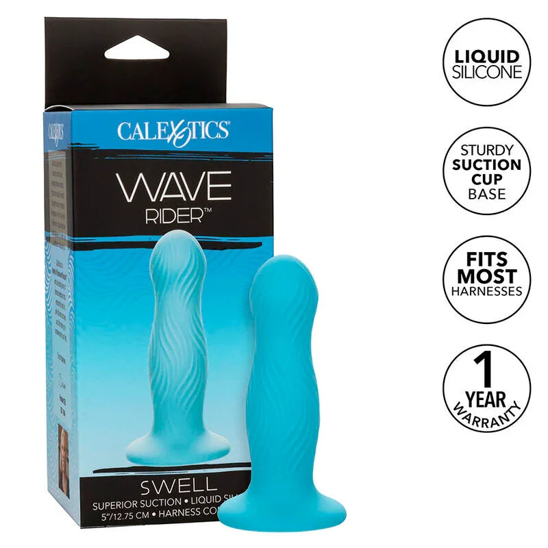 CALEXOTICS - WAVE RIDER SWELL PLUG ANAL AZUL - Nuvica