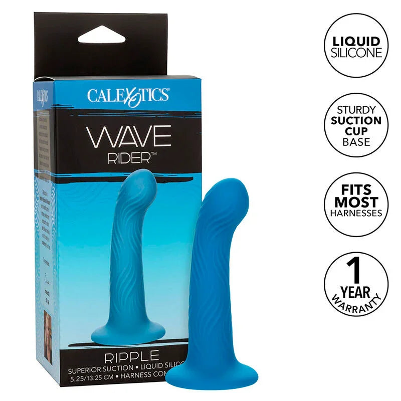 CALEXOTICS - WAVE RIDER RIPPLE PLUG ANAL AZUL - Nuvica