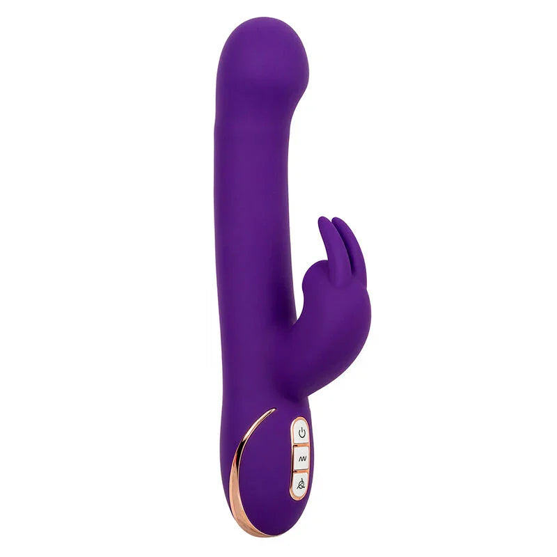 CALEXOTICS - JACK VIBRADOR RABBIT Y ESTIMULADOR 7 NIVELES DE VIBRACIÓN Y ONDAS ESTIMULADORAS AZUL - Nuvica
