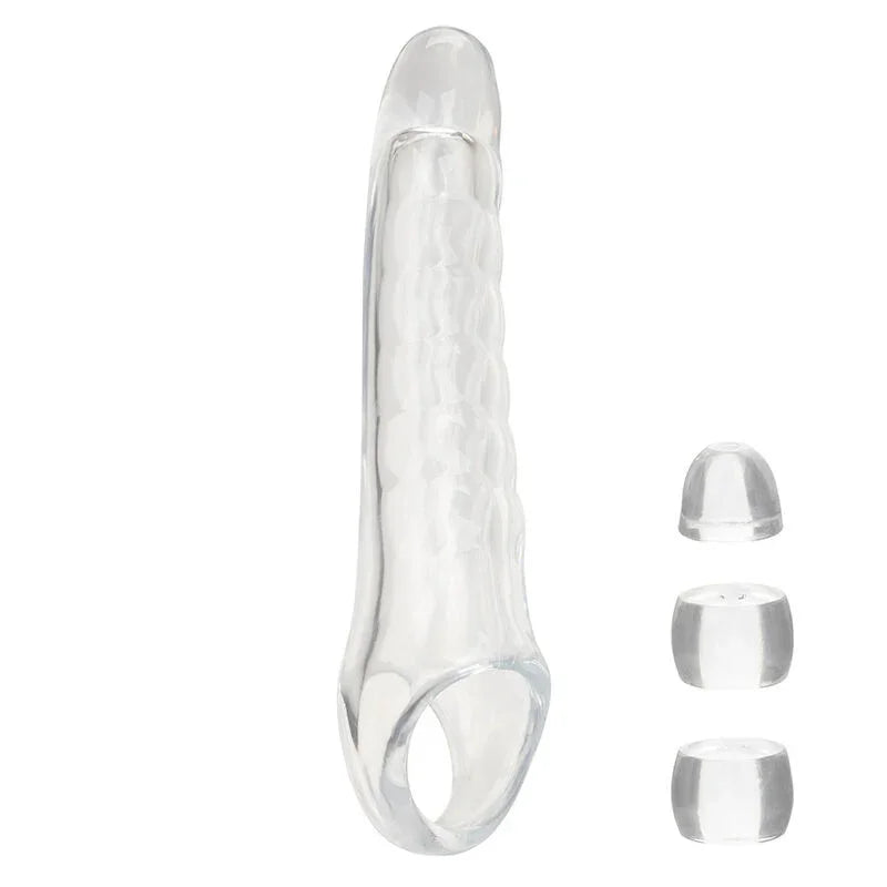 CALEXOTICS - MAXX EXTENSOR DE PENE AJUSTABLE TRANSPARENTE - Nuvica