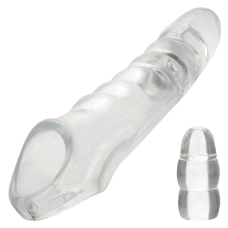 CALEXOTICS - MAXX EXTENSOR DE PENE AJUSTABLE TRANSPARENTE - Nuvica
