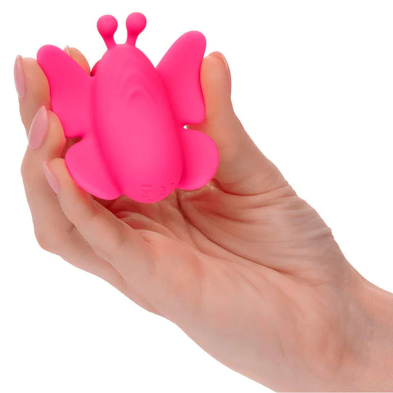 CALEXOTICS - NEON VIBES THE FLUTTER VIBE ESTIMULADOR 10 VIBRACIONES ROSA - Nuvica