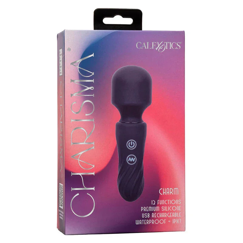 CALEXOTICS - CHARISMA CHARM MASAJEADOR 12 FUNCIONES MORADO - Nuvica