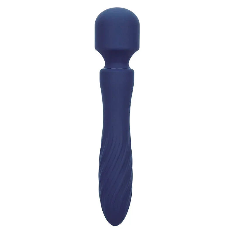 CALEXOTICS - CHARISMA MYSTIQUE MASAJEADOR DOBLE MOTOR 12 FUNCIONES 21,5 CM X 4,5 CM MORADO - Nuvica