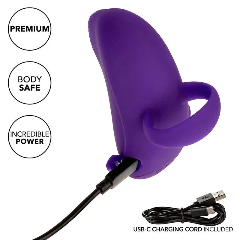 CALEXOTICS - ENVY MASAJEADOR DE BOLA RODANTE 7 VIBRACIONES MORADO - Nuvica