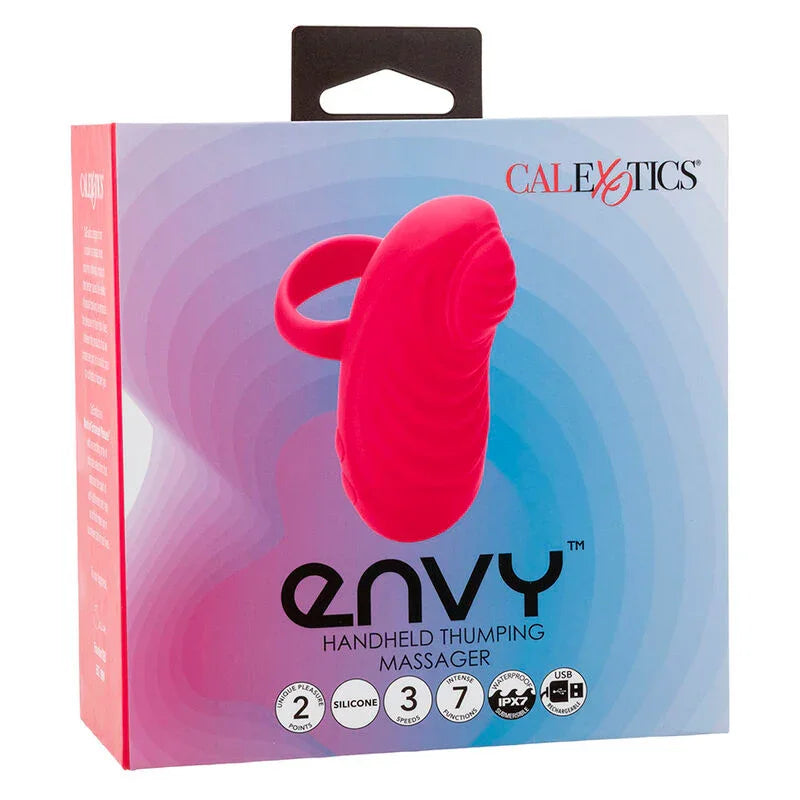 CALEXOTICS - ENVY MASAJEADOR DE BOLA RODANTE 7 VIBRACIONES ROSA - Nuvica