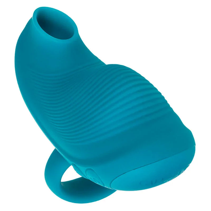 CALEXOTICS - ENVY MASAJEADOR DE BOLA RODANTE 7 VIBRACIONES AZUL - Nuvica