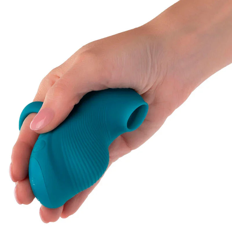 CALEXOTICS - ENVY MASAJEADOR DE BOLA RODANTE 7 VIBRACIONES AZUL - Nuvica