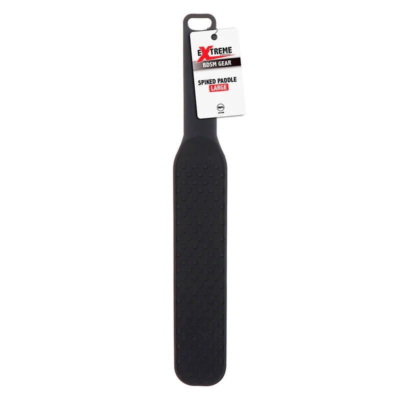 HIDDEN DESIRE - EXTREME PALETA CON PÚAS GRANDE NEGRO - Nuvica