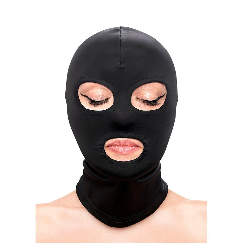 NS NOVELTIES - FETISH & FASHION PASAMONTAÑAS APERTURA DE OJOS Y BOCA NYLON NEGRO - Nuvica
