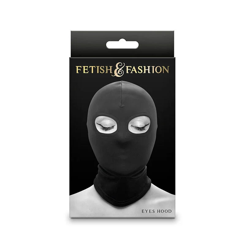 NS NOVELTIES - FETISH & FASHION PASAMONTAÑAS APERTURA DE OJOS NYLON NEGRO - Nuvica