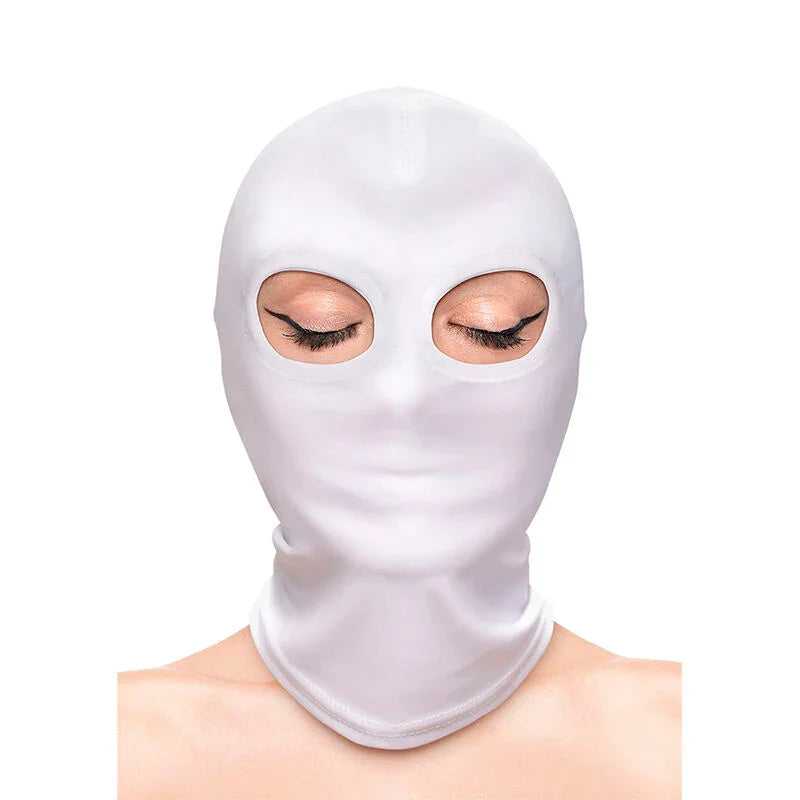NS NOVELTIES - FETISH & FASHION PASAMONTAÑAS APERTURA DE OJOS NYLON BLANCO - Nuvica
