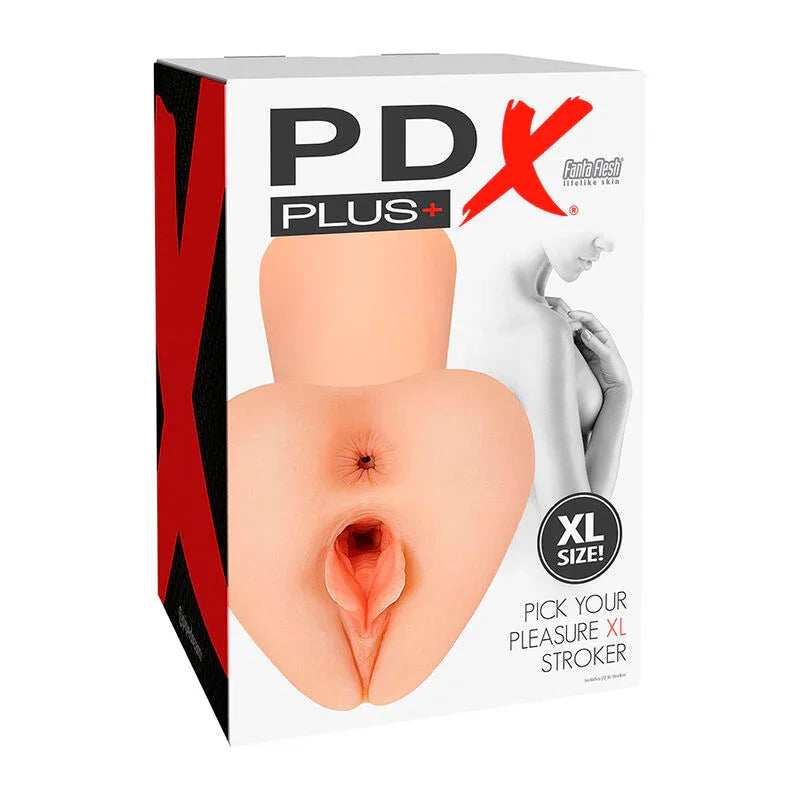 PDX PLUS - PICK YOUR PLEASURE MASTURBADOR REALÍSTICO XL NATURAL - Nuvica