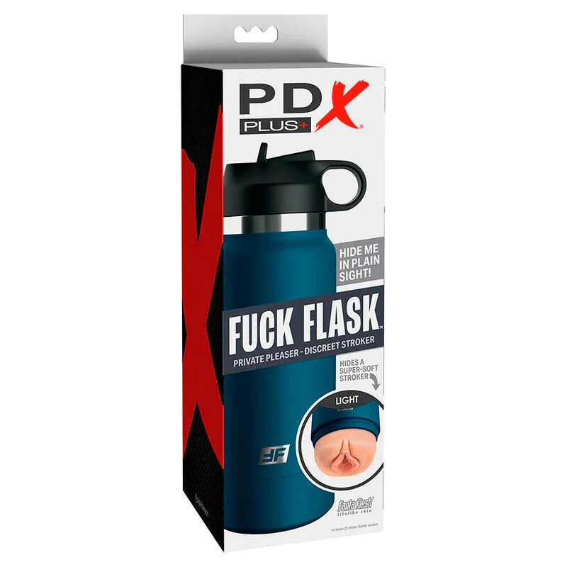 PDX PLUS - FUCK FLASK ESTIMULADOR VAGINA DISCRETO NATURAL MODELO 1 - Nuvica