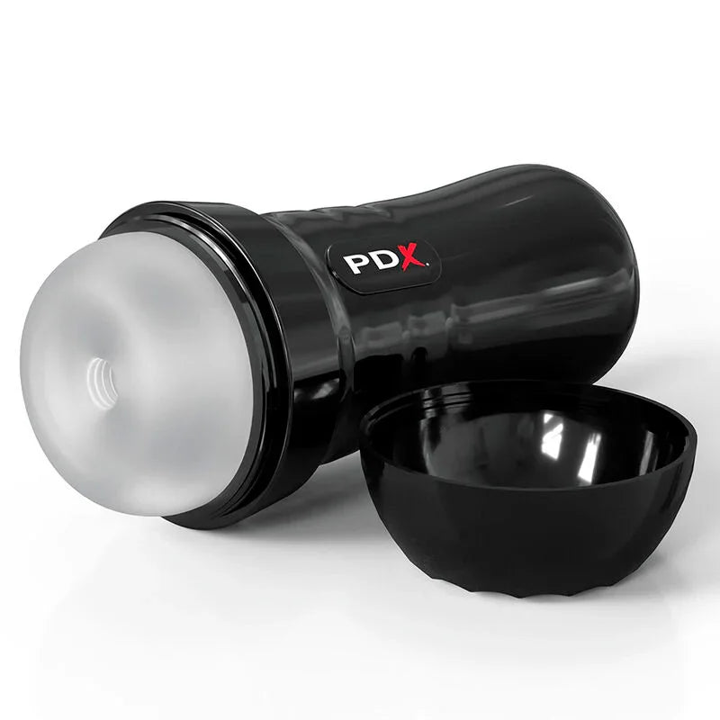 PDX EXTREME - SLIDE & GLIDE MASTURBADOR AUTOLUBRICANTE TRANSPARENTE - Nuvica
