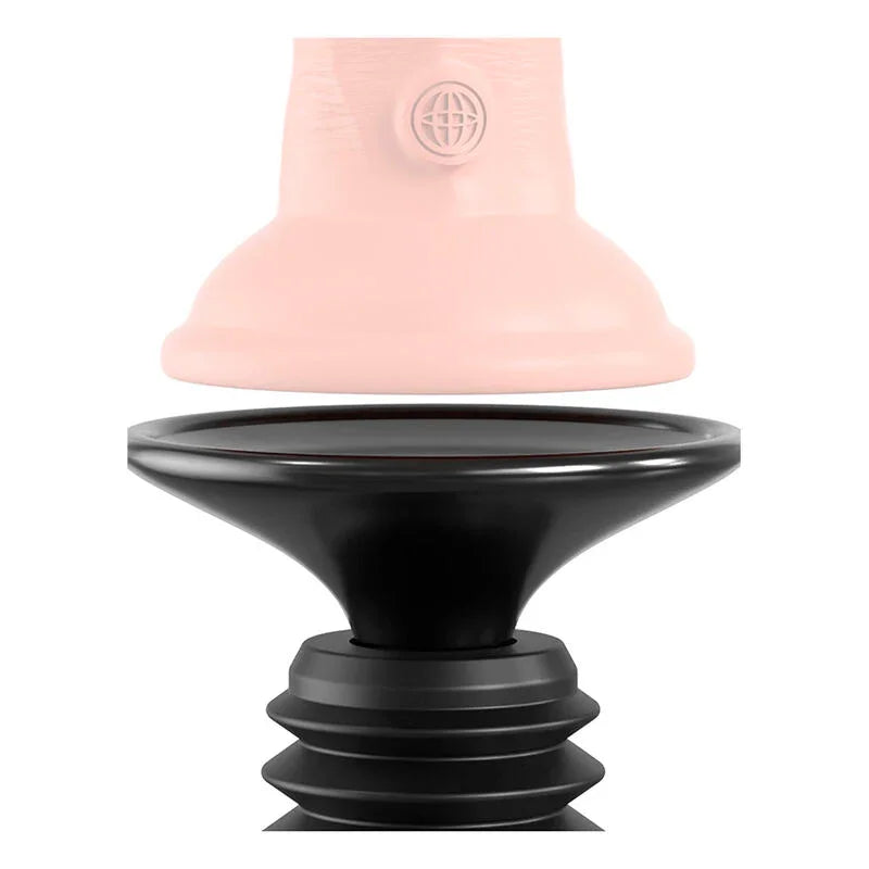FETISH FANTASY SERIES - BODY DOCK THRUSTER SUJETA DILDOS CON 7 MODOS DE EMPUJE NEGRO - Nuvica