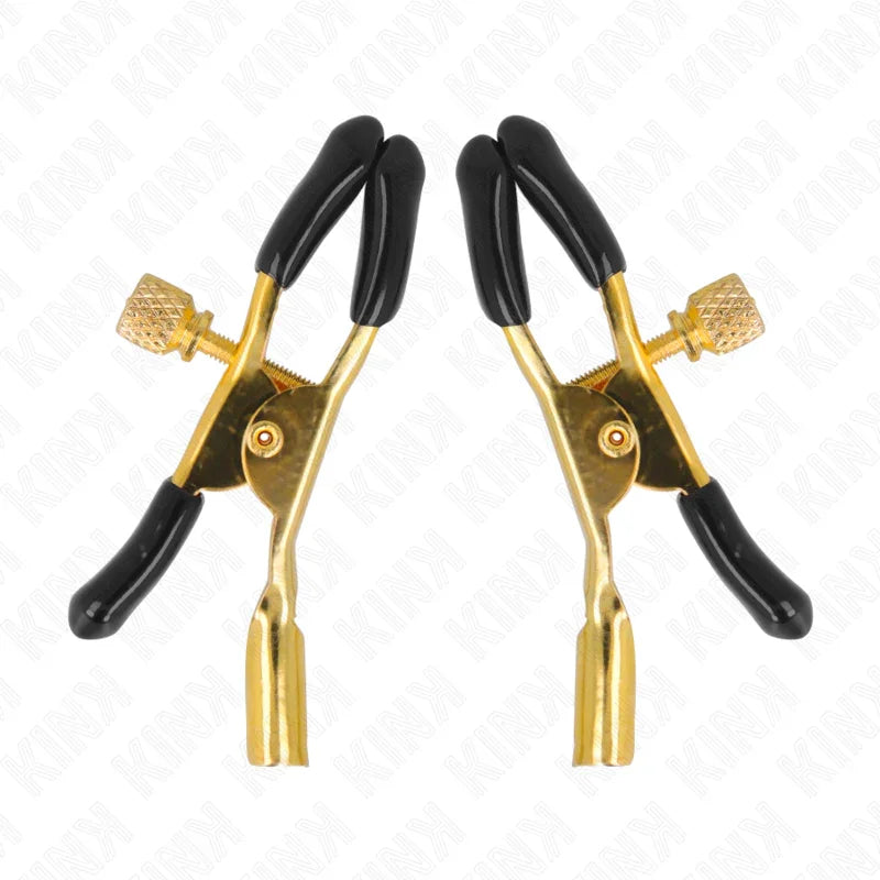 KINK - PINZAS PARA PEZONES DORADO 6 CM - Nuvica
