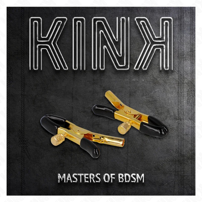 KINK - PINZAS PARA PEZONES DORADO 6 CM - Nuvica