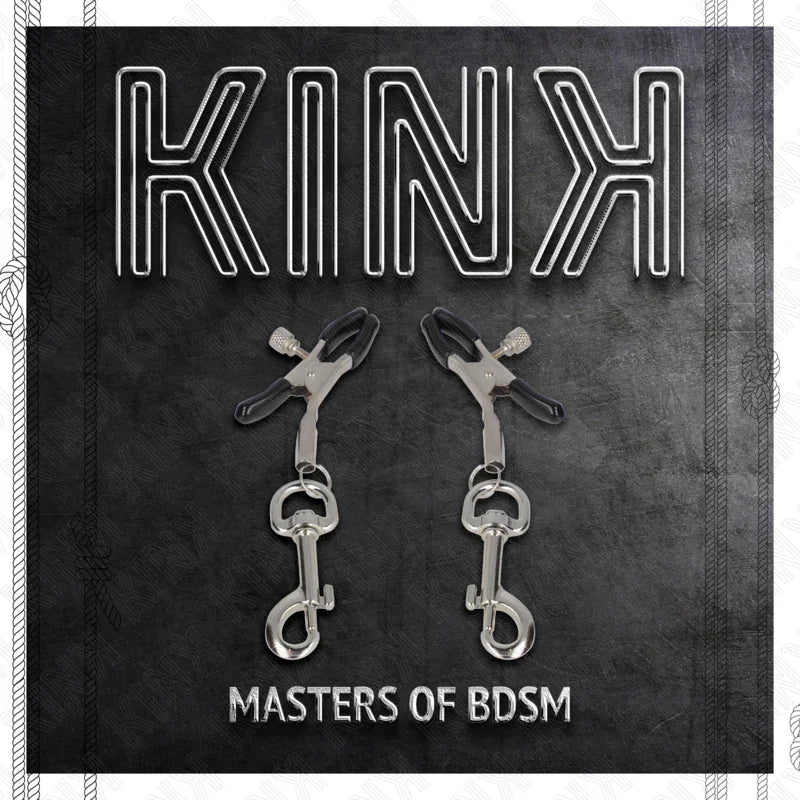 KINK - PINZAS PARA PEZONES CON GANCHO 6 CM - Nuvica