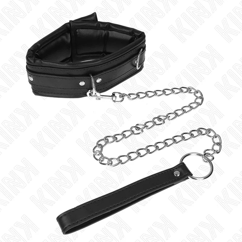 KINK - COLLAR CON CORREA 65 CM PESADO MODELO 4 AJUSTABLE 36.5-50 CM - Nuvica