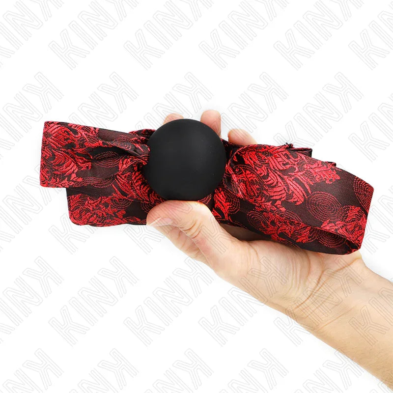 KINK - MORDAZA DE BOLA 4.5 CM DE SILICONA SCANDAL MODELO 2 146 x 4 CM - Nuvica