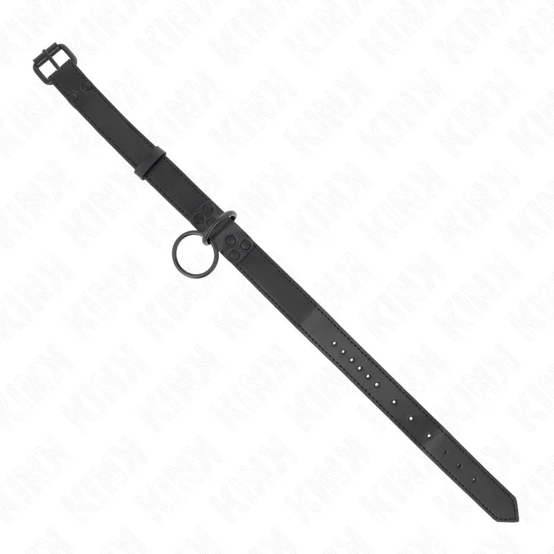 KINK - COLLAR CON CORREA 65 CM OSCURO AJUSTABLE 37-54 CM X 3 CM - Nuvica