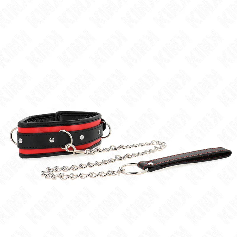 KINK - COLLAR CON CORREA 65 CM PESADO MODELO 2 AJUSTABLE 36.5-50 CM - Nuvica