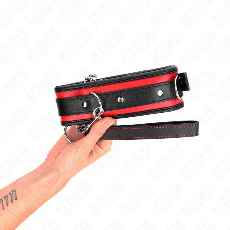KINK - COLLAR CON CORREA 65 CM PESADO MODELO 2 AJUSTABLE 36.5-50 CM - Nuvica