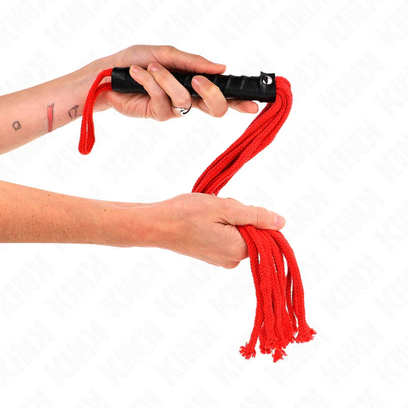 KINK - LÁTIGO DE CUERDA ROJO 56 CM - Nuvica