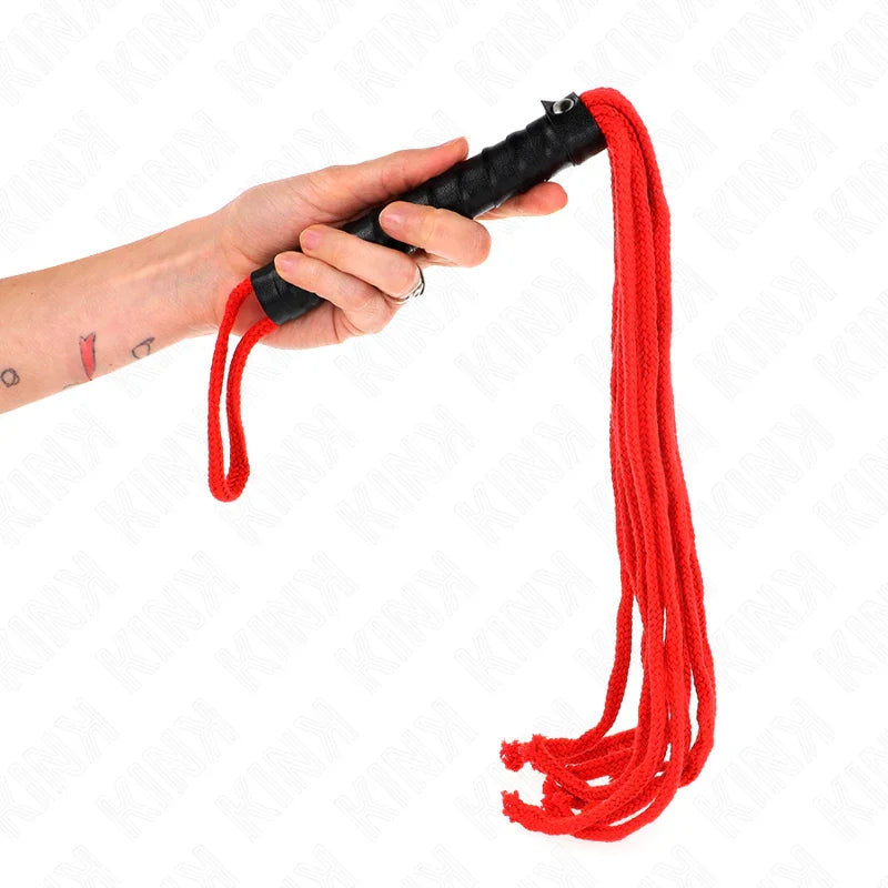 KINK - LÁTIGO DE CUERDA ROJO 56 CM - Nuvica