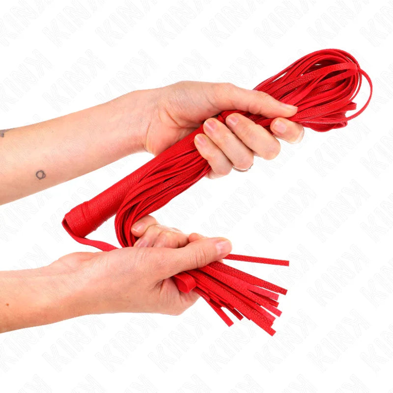 KINK - LÁTIGO PVC BLANDO ROJO 70 CM - Nuvica