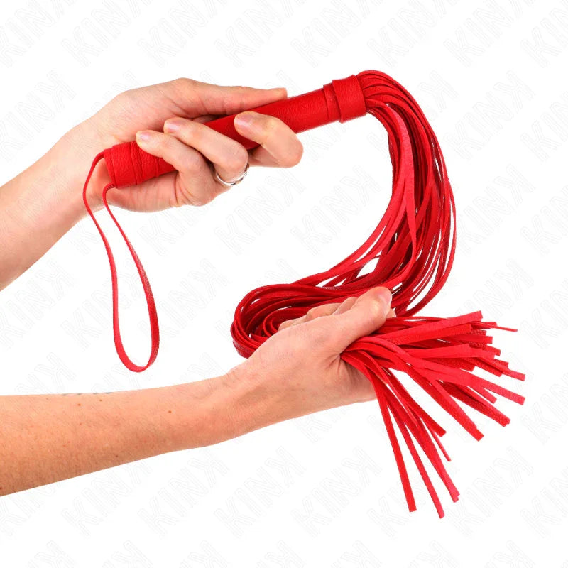 KINK - LÁTIGO PVC BLANDO ROJO 70 CM - Nuvica