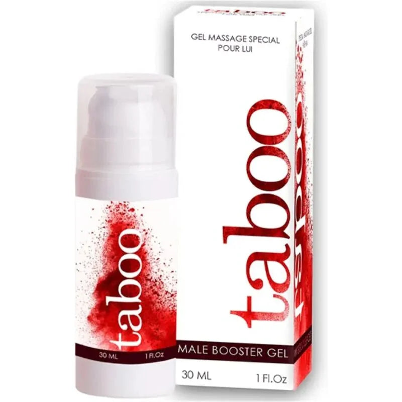 RUF - TABOO MALE BOOSTER GEL PARA LA ERECCIÓN 30 ML - Nuvica