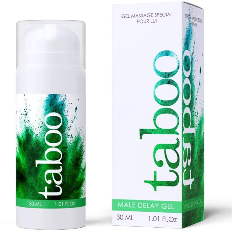 RUF - TABOO MALE DELAY GEL RETARDANTE PARA HOMBRE 30 ML - Nuvica