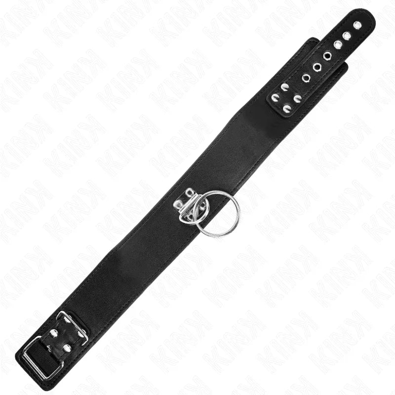 KINK - COLLAR CON CORREA 116 CM CON TACHUELAS CORREA POLIPIEL 50 X 5 CM - Nuvica