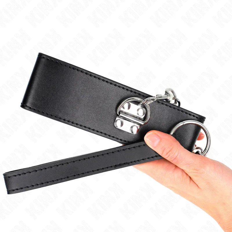 KINK - COLLAR CON CORREA 65 CM ANCHO NEGRO AJUSTABLE 33.5-41 CM X 5 CM - Nuvica