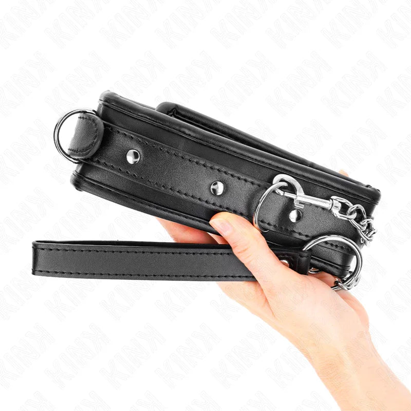 KINK - COLLAR CON CORREA 65 CM PESADO MODELO 1 AJUSTABLE 36.5-50 CM - Nuvica