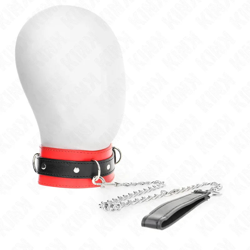 KINK - COLLAR CON CORREA 65 CM ROJO 54 X 4.5 CM - Nuvica