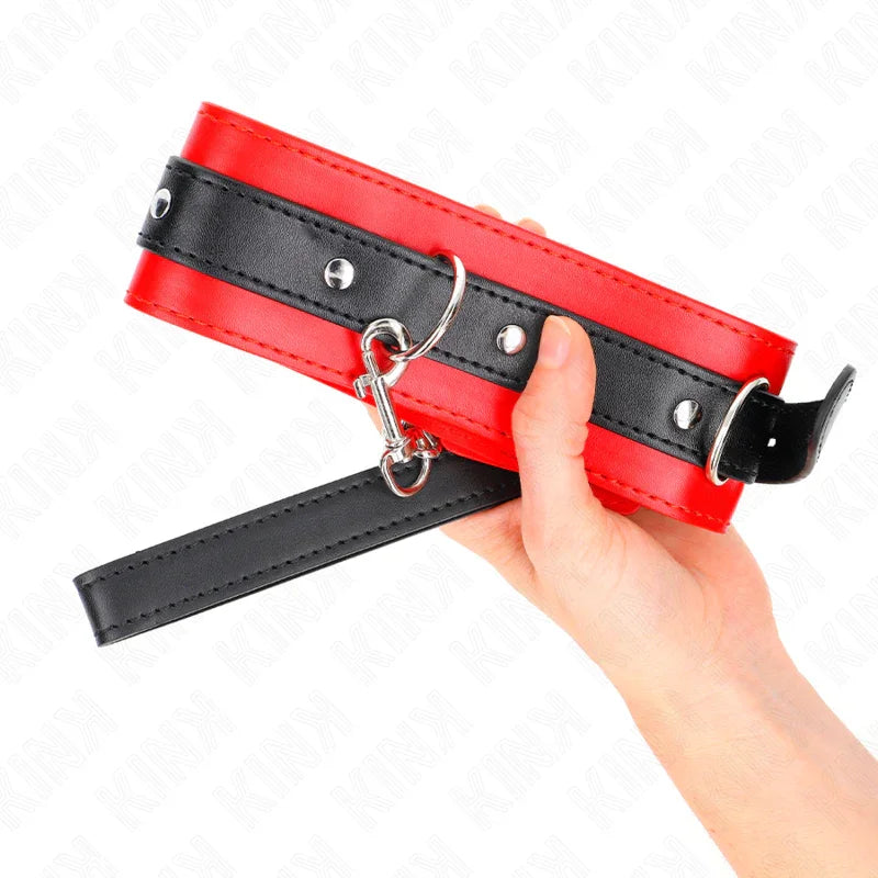 KINK - COLLAR CON CORREA 65 CM ROJO 54 X 4.5 CM - Nuvica