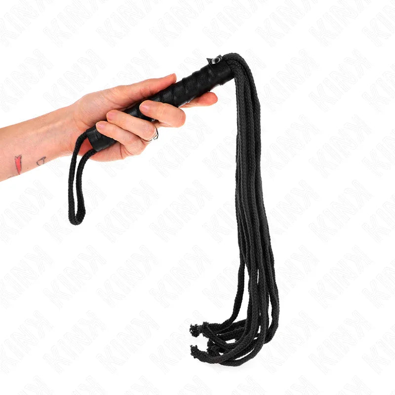 KINK - LÁTIGO DE CUERDA NEGRO 56 CM - Nuvica