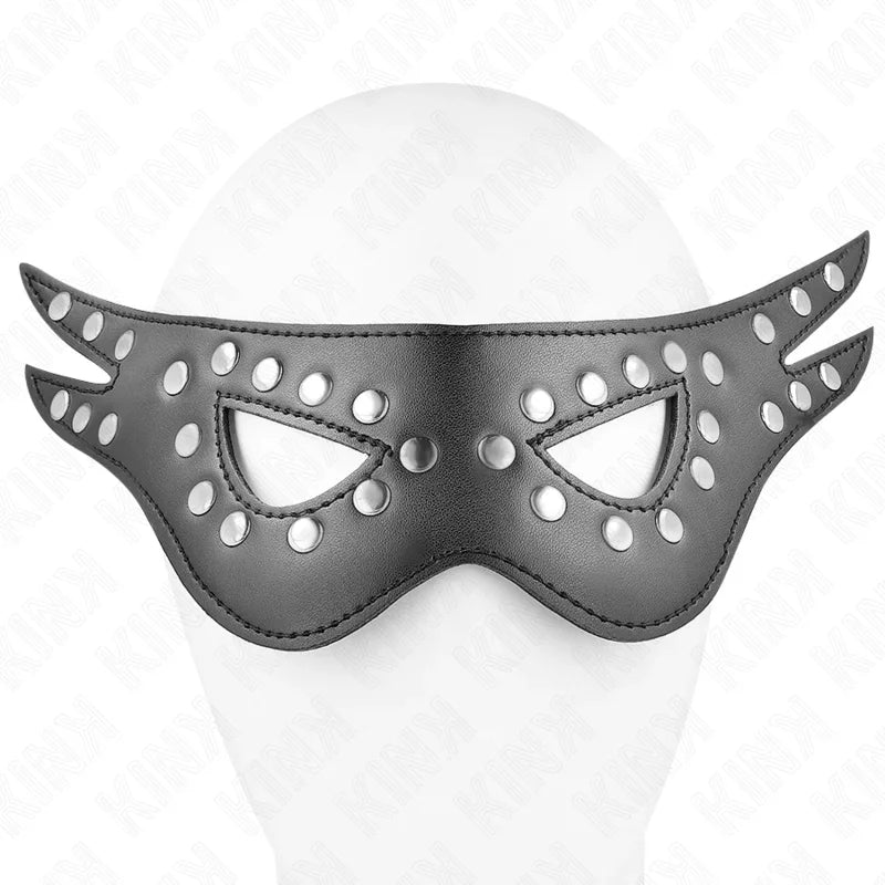 KINK - MÁSCARA DE POLIPIEL SEXY MODELO 1 27 x 13 CM - Nuvica