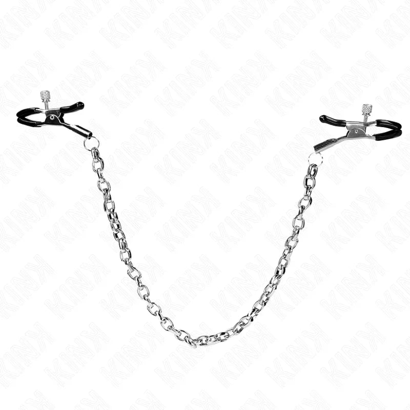KINK - PINZAS PARA PEZONES CON CADENA GRUESA 30 CM - Nuvica