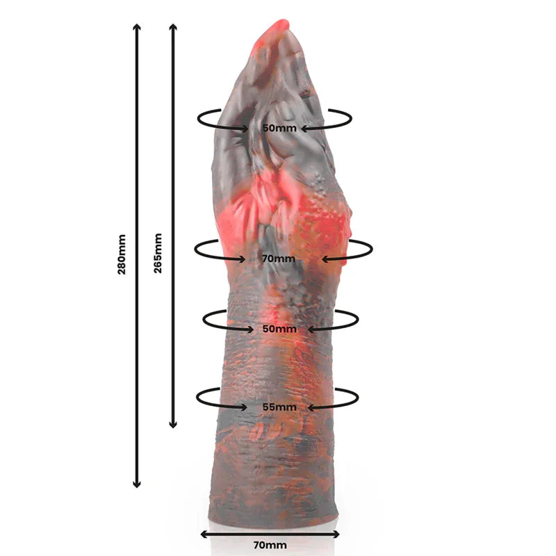 EPIC - LILITH DILDO DEMONIO MALIGNO L - Nuvica